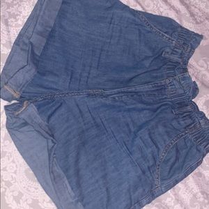 ruffle top shorts h&m